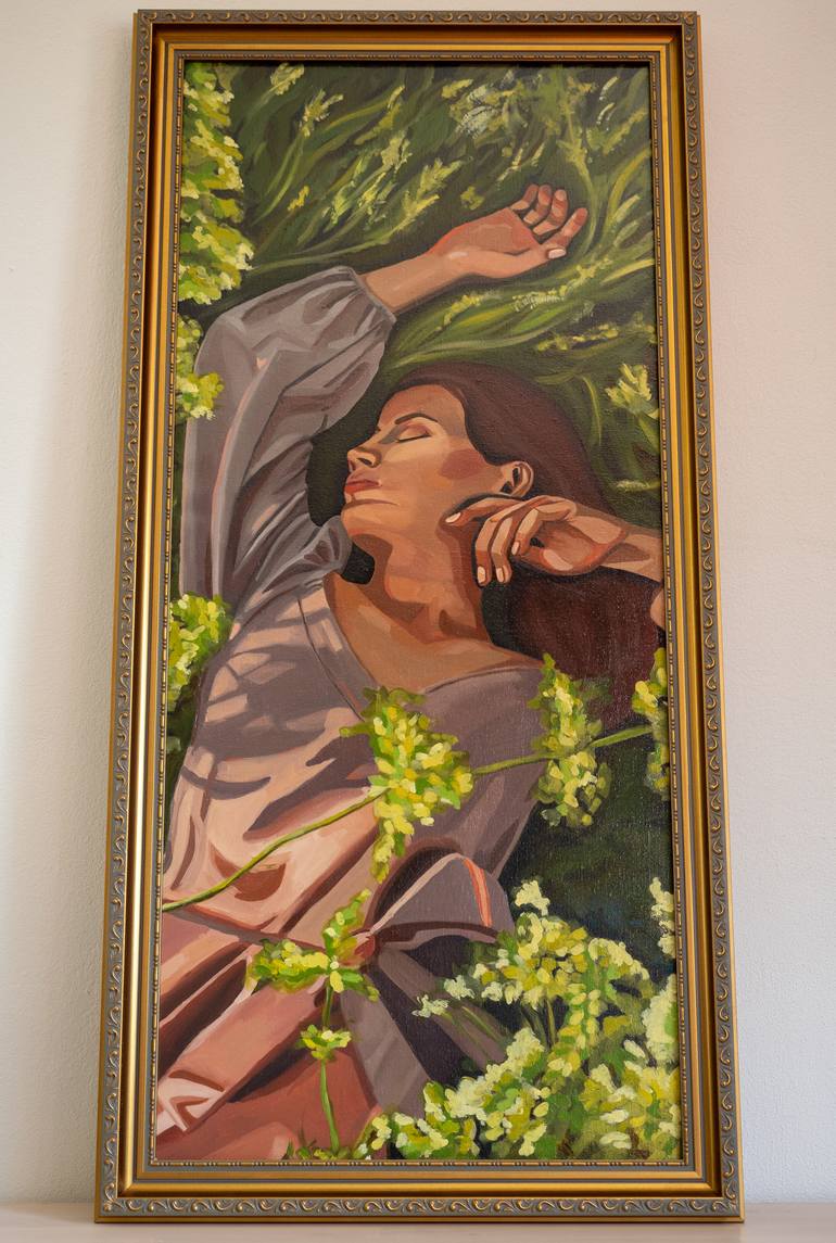 Original Figurative People Painting by Lola Verhoeven