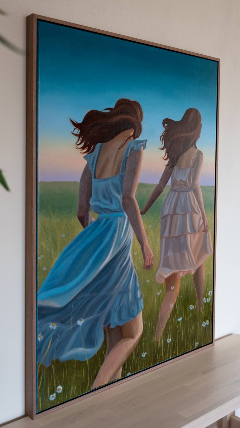 Original Figurative People Painting by Lola Verhoeven