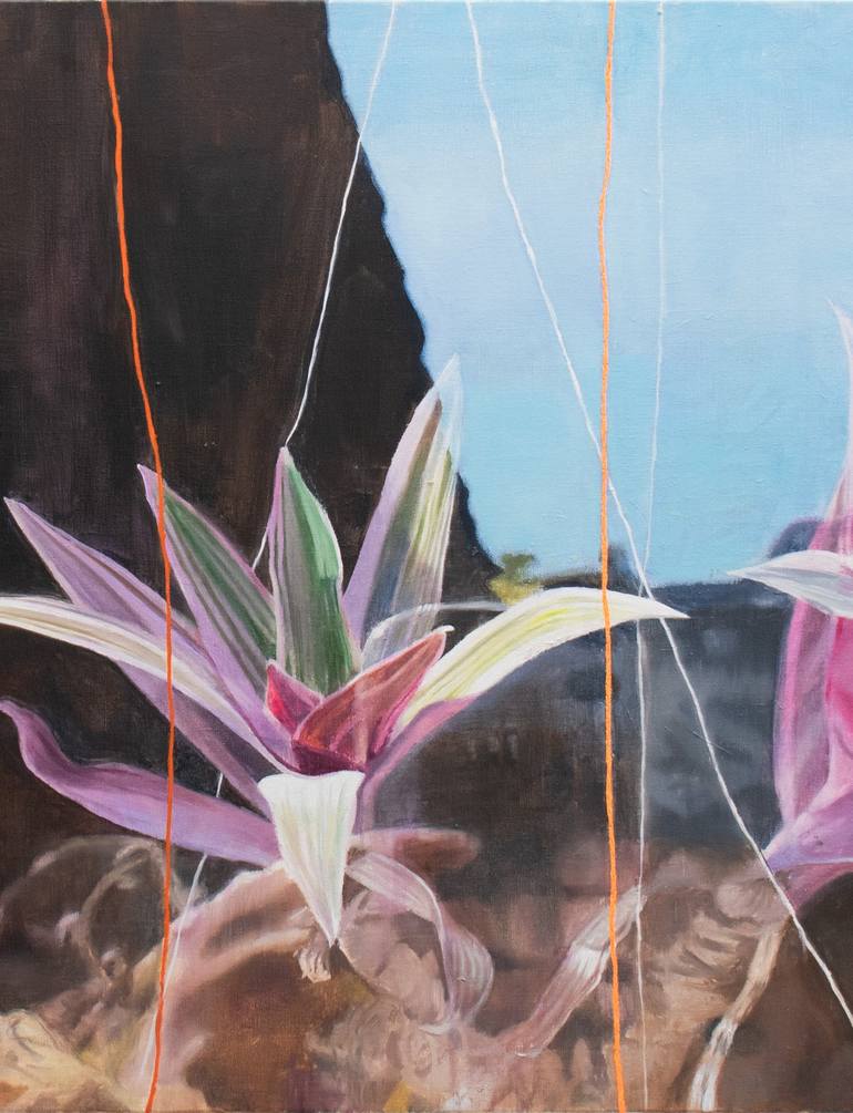 Original Contemporary Botanic Painting by Nikkie le Nobel