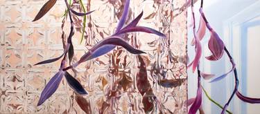 Original Abstract Botanic Paintings by Nikkie le Nobel