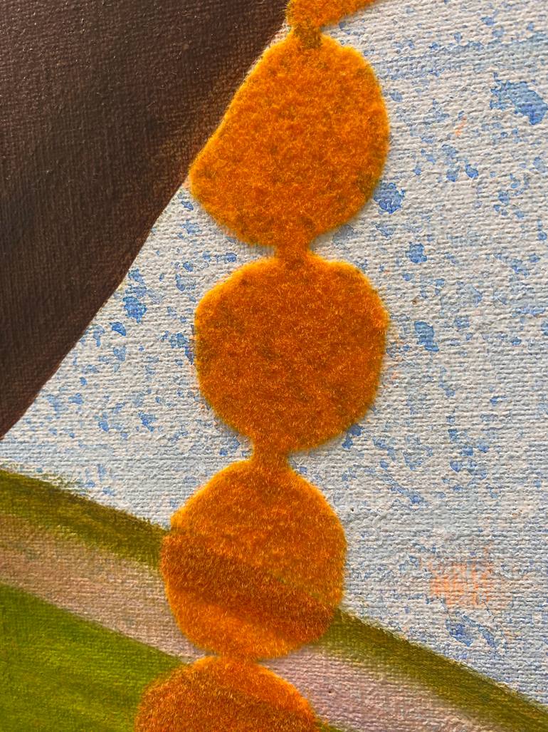 Original Contemporary Floral Painting by Nikkie Le Nobel