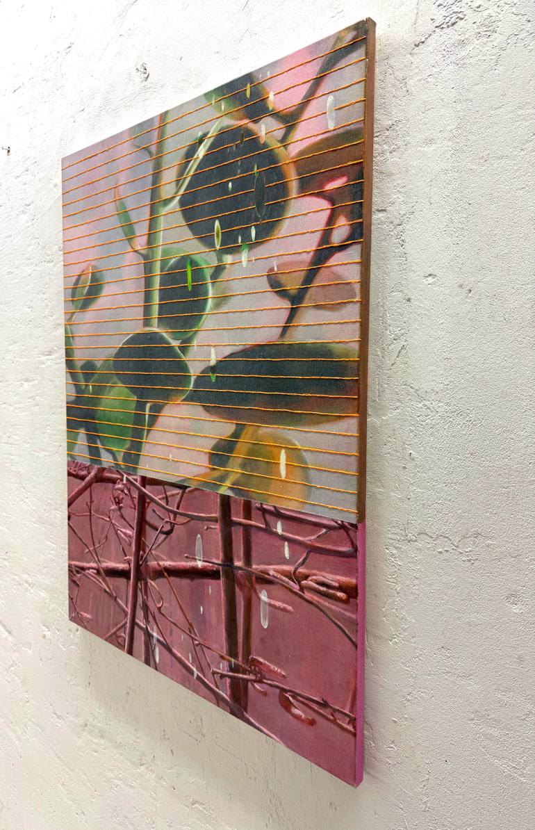 Original Conceptual Abstract Painting by Nikkie Le Nobel