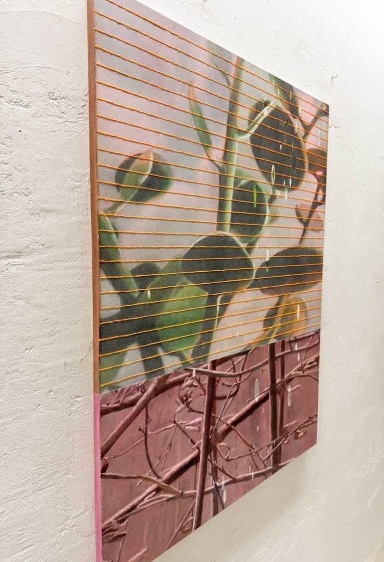 Original Conceptual Abstract Painting by Nikkie Le Nobel