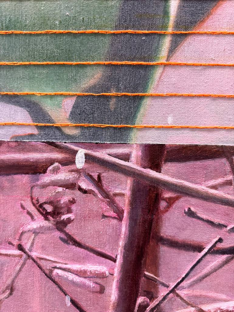 Original Conceptual Abstract Painting by Nikkie Le Nobel