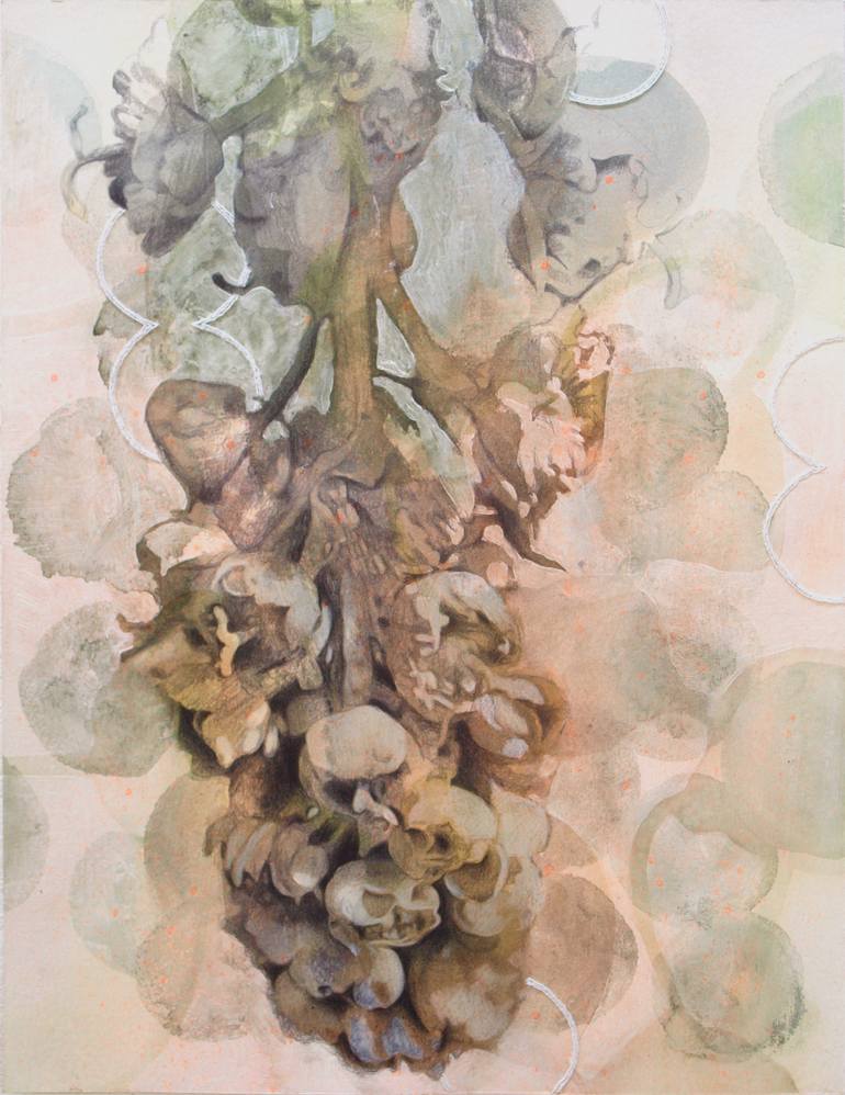 Original Figurative Nature Mixed Media by Nikkie Le Nobel