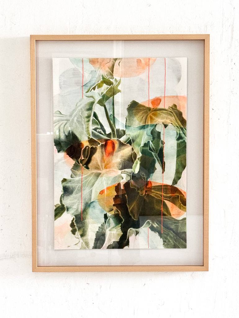 Original Figurative Nature Mixed Media by Nikkie Le Nobel