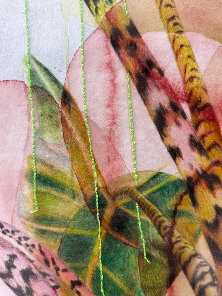 Original Figurative Nature Mixed Media by Nikkie Le Nobel