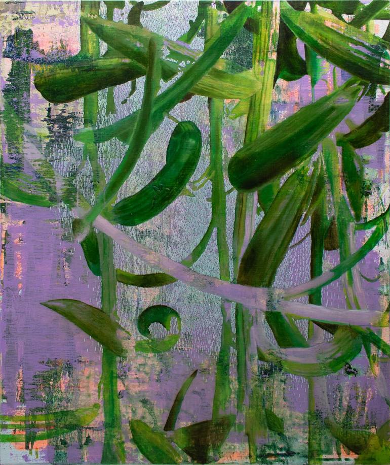 Original Figurative Floral Mixed Media by Nikkie Le Nobel