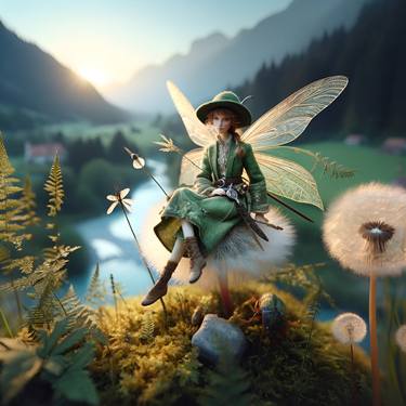 Print of Fantasy Digital by Sebastian Scherf