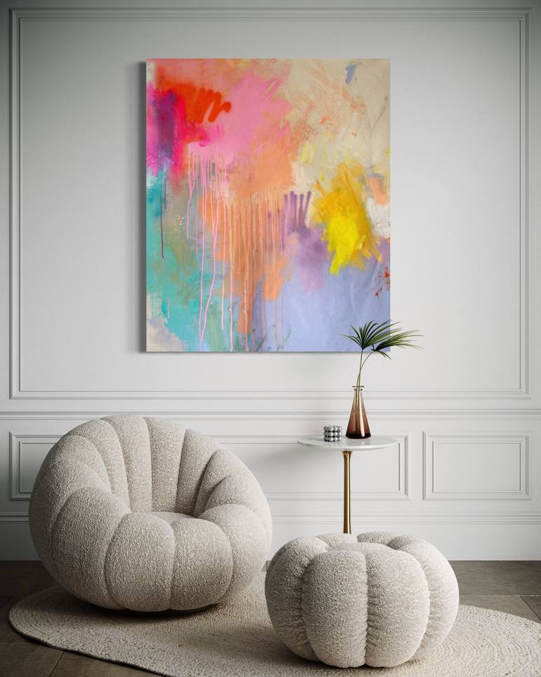 Original Abstract Painting by Nuria Oliva