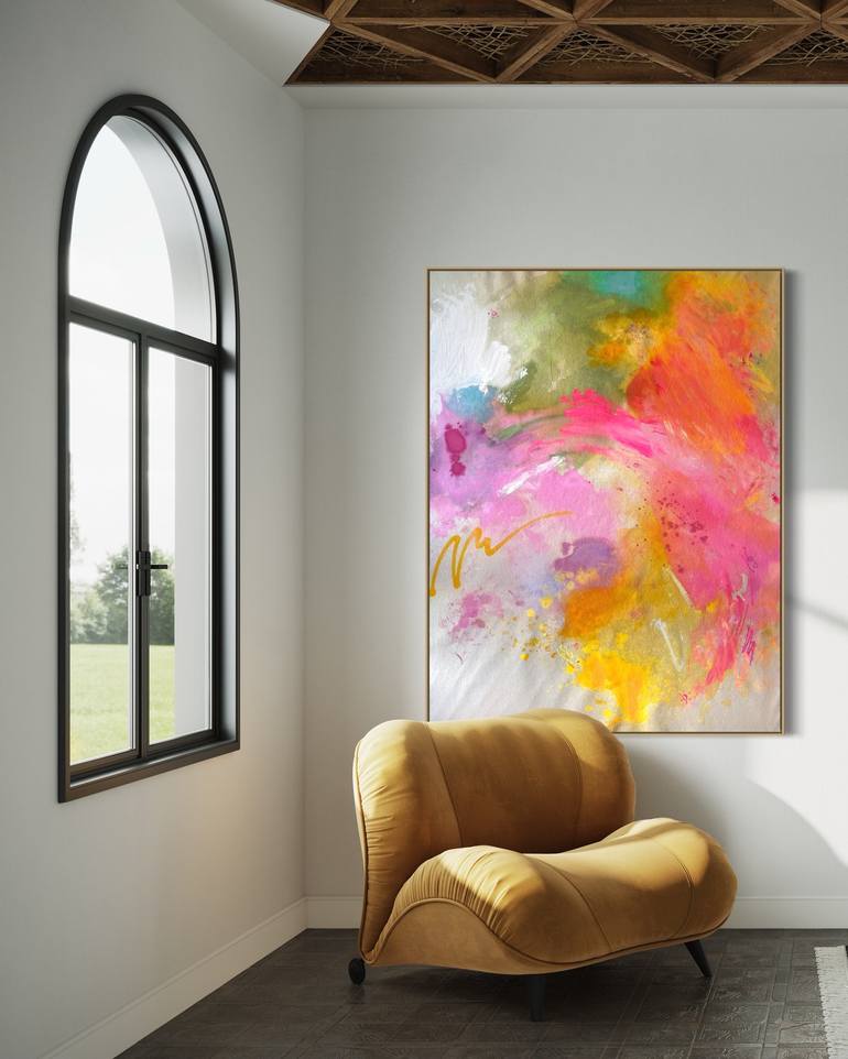 Original Abstract Painting by Nuria Oliva