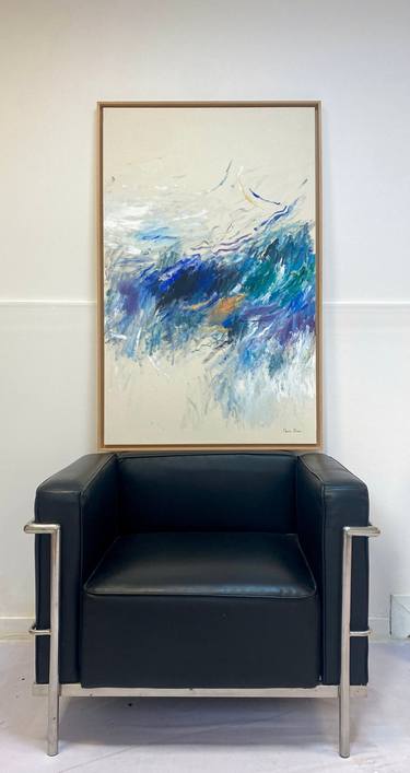 Original Abstract Expressionism Abstract Paintings by Nuria Oliva