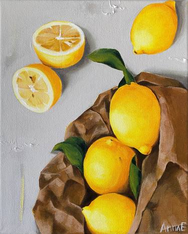 Print of Realism Food Paintings by Hanna Yeulakova