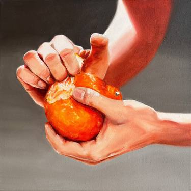 Original Realism Body Paintings by Hanna Yeulakova