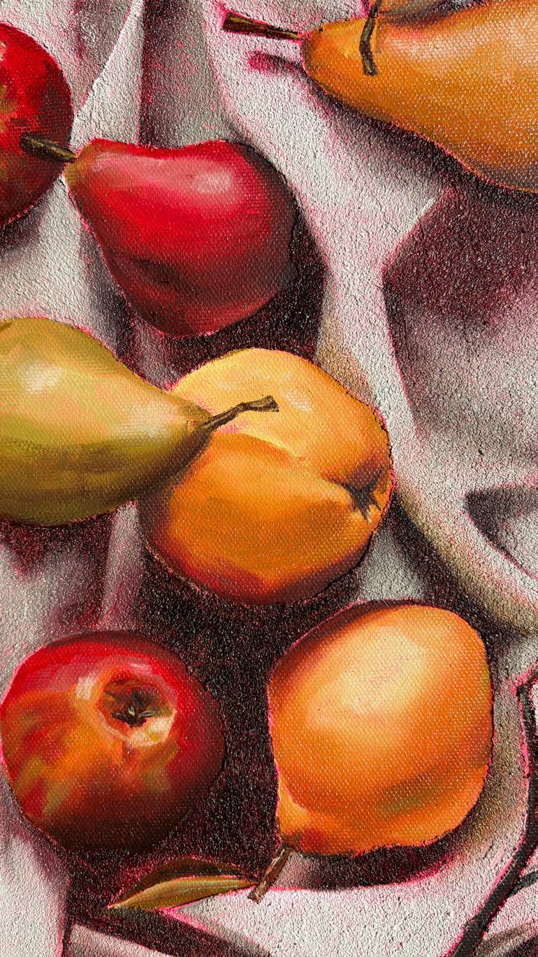 Original Realism Food & Drink Painting by Hanna Yeulakova