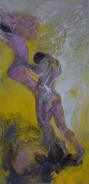 Original Body Mixed Media by Anna Skorko