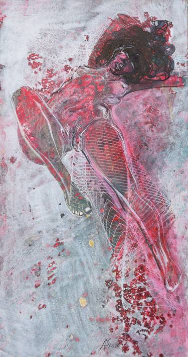 Original Body Mixed Media by Anna Skorko