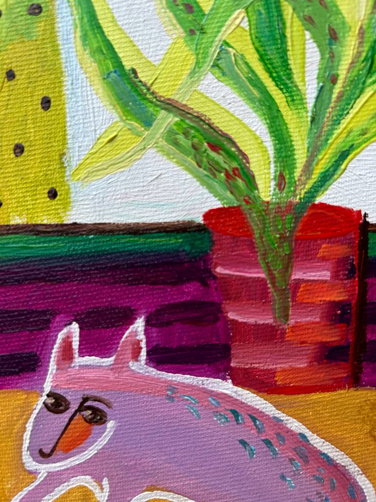 Original Contemporary Women Painting by Jj Julia