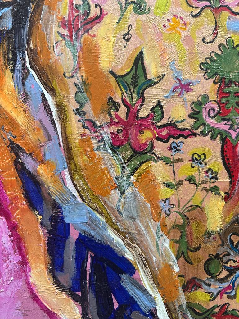 Original Contemporary Music Painting by Jj Julia