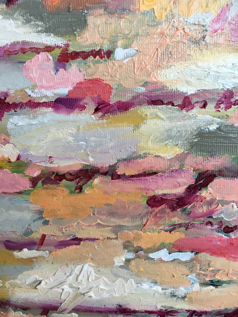 Original Abstract Expressionism Abstract Painting by Jj Julia