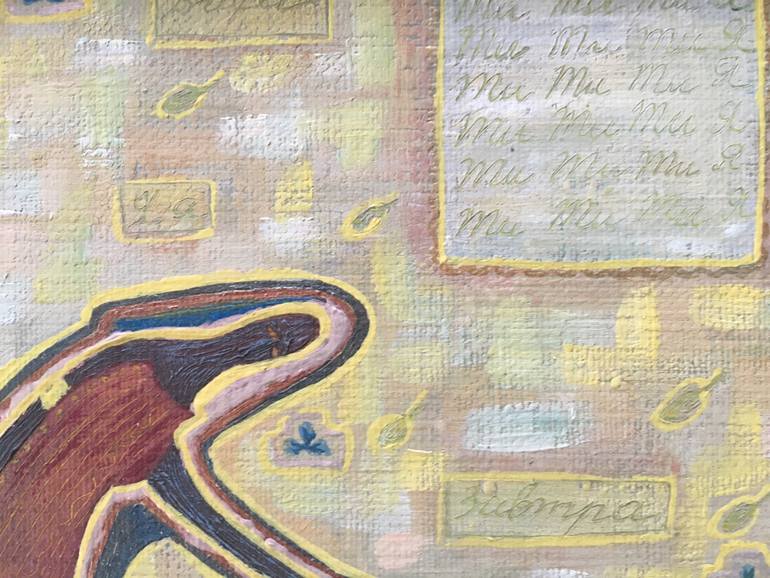 Original Figurative Time Painting by Jj Julia