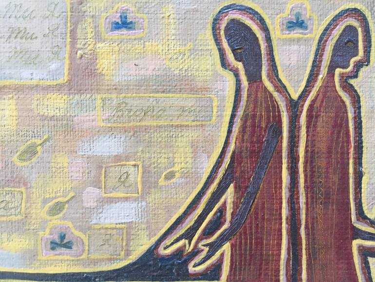 Original Figurative Time Painting by Jj Julia