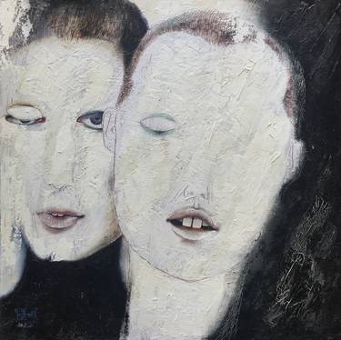 Original Expressionism Women Paintings by JJ Julia