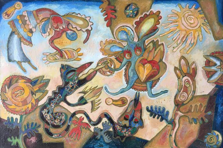 Print of Figurative Culture Paintings by Jj Julia