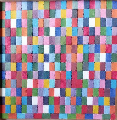 Original Geometric Paintings by Isabelle Boulin