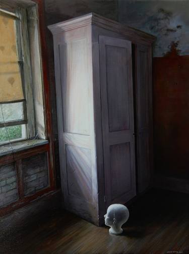 Original Realism Interiors Paintings by Leslie Watts