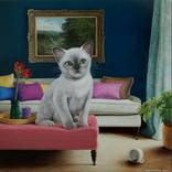 Teal Room by Leslie Watts