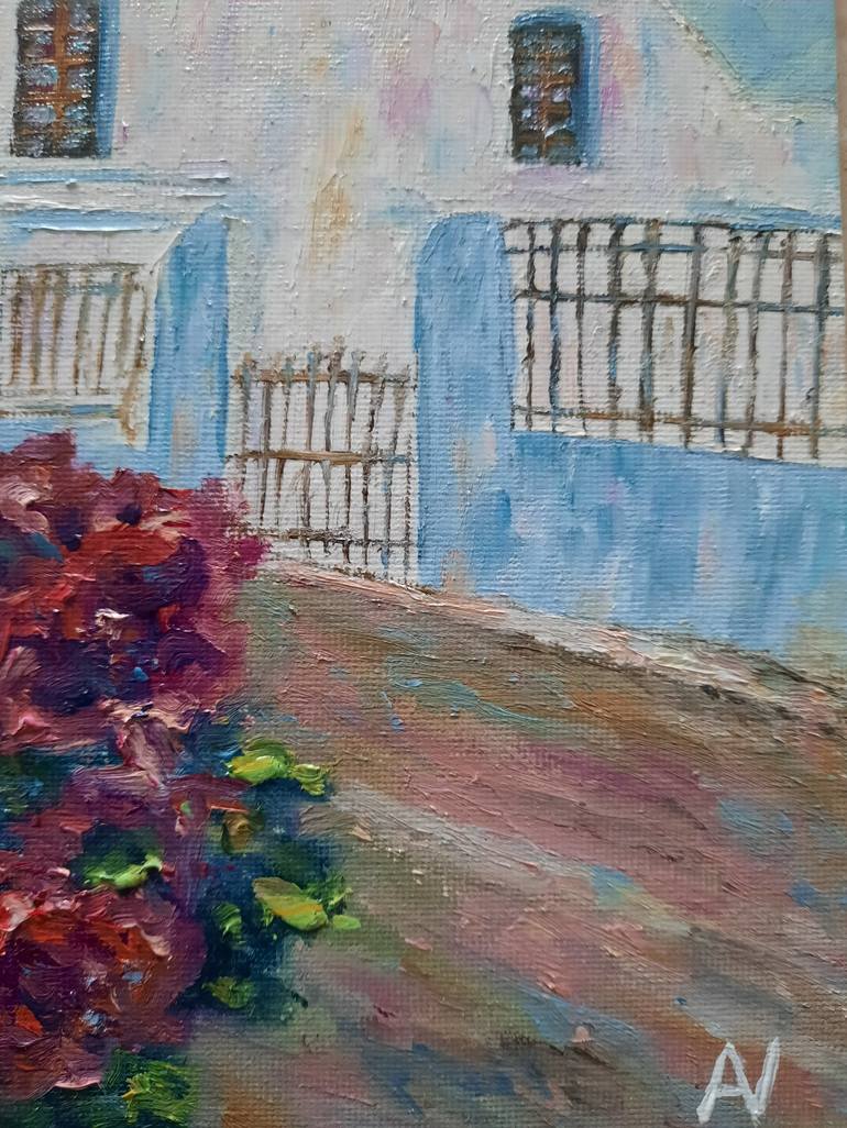 Original Impressionism Architecture Painting by Elena Anufriyeva