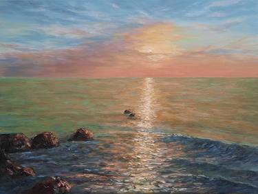 Original Seascape Paintings by Elena Anufriyeva