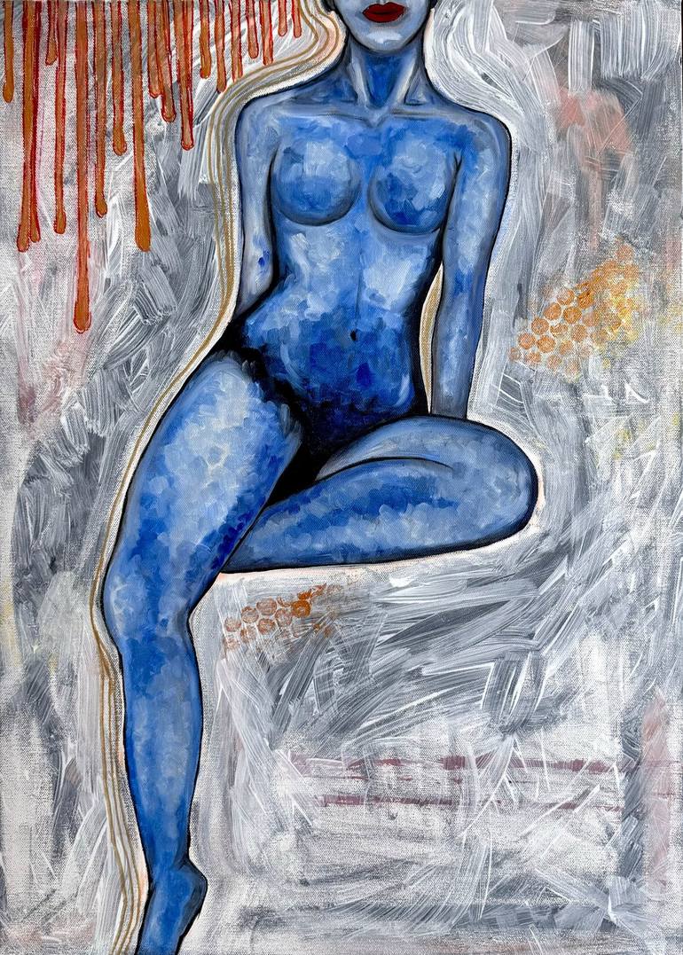 Original Abstract Women Paintings by Ruchika Ramsinghani