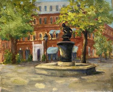 Fountain in Sloan Square thumb