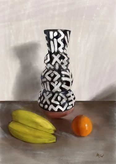 Moroccan Vase and Fruit thumb