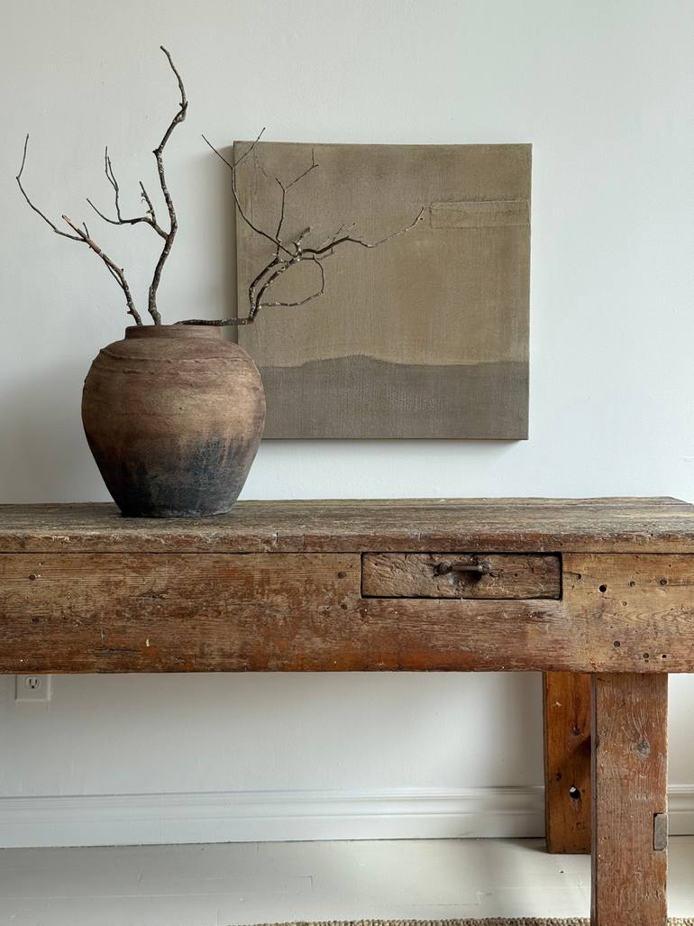 Original Minimalism Abstract Painting by Chantal Custeau