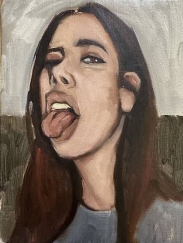 Original Portrait Painting by Liam Matthew Dye