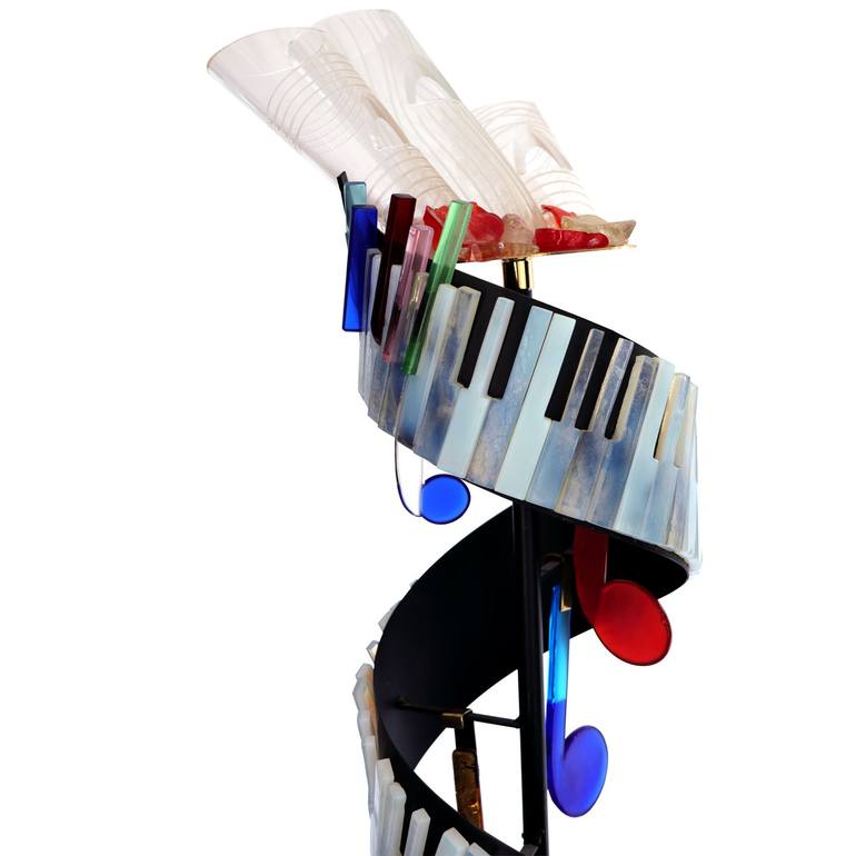 Original Conceptual Music Sculpture by ALESSANDRO MANDRUZZATO