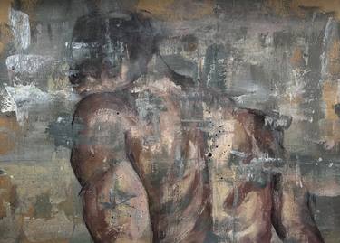 Original Abstract Body Painting by Ellen Cherriman