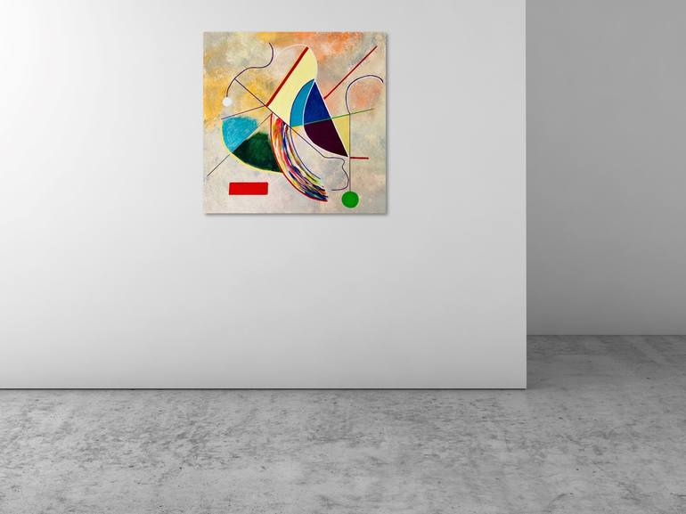 Original Abstract Painting by Eduardo Escapite