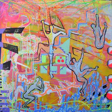 Original Abstract Paintings by Alex Rus Art