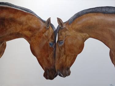 Original Contemporary Horse Paintings by Victoria Piccottini