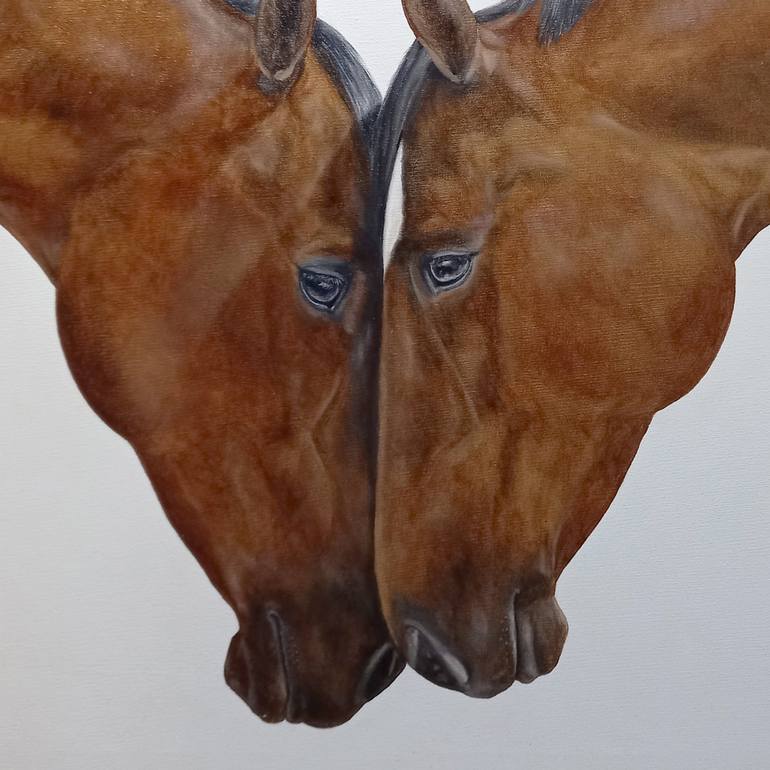 Original Horse Painting by Victoria Piccottini