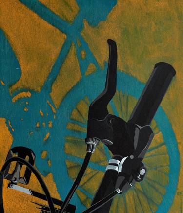 Print of Bicycle Paintings by Paul Harrison