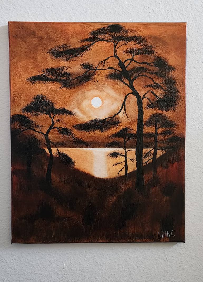 Original Contemporary Landscape Painting by Lilith Crow