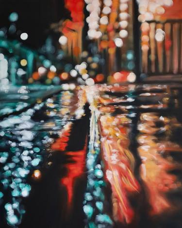 Original Impressionism Cities Paintings by Angela Wichmann