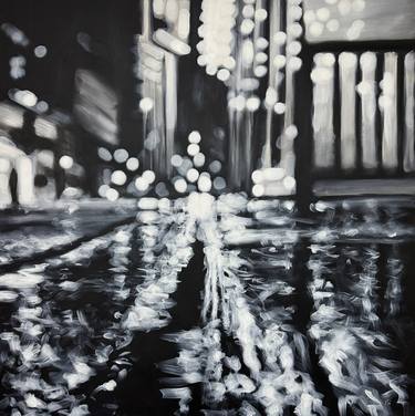Original Black & White Architecture Paintings by Angela Wichmann