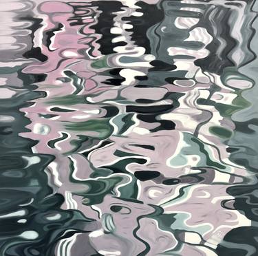Original Abstract Water Paintings by Angela Wichmann
