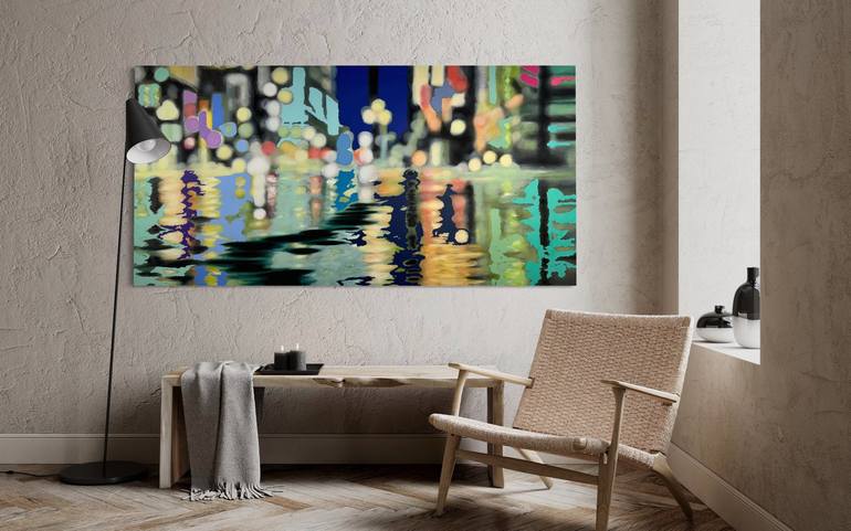 Original Architecture Painting by Angela Wichmann
